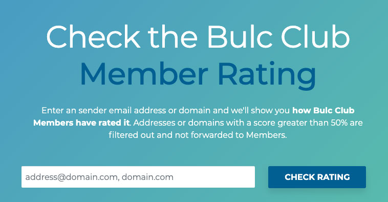 Check Bulc Club Rating